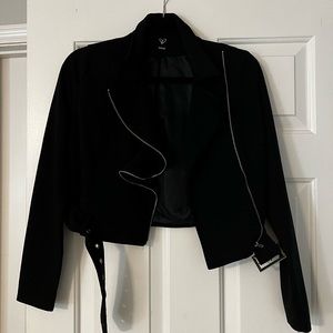 Thin black jacket